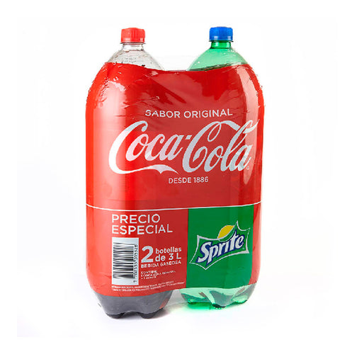 OFERTA COCA COLA NR 3L + SPRITE 3L